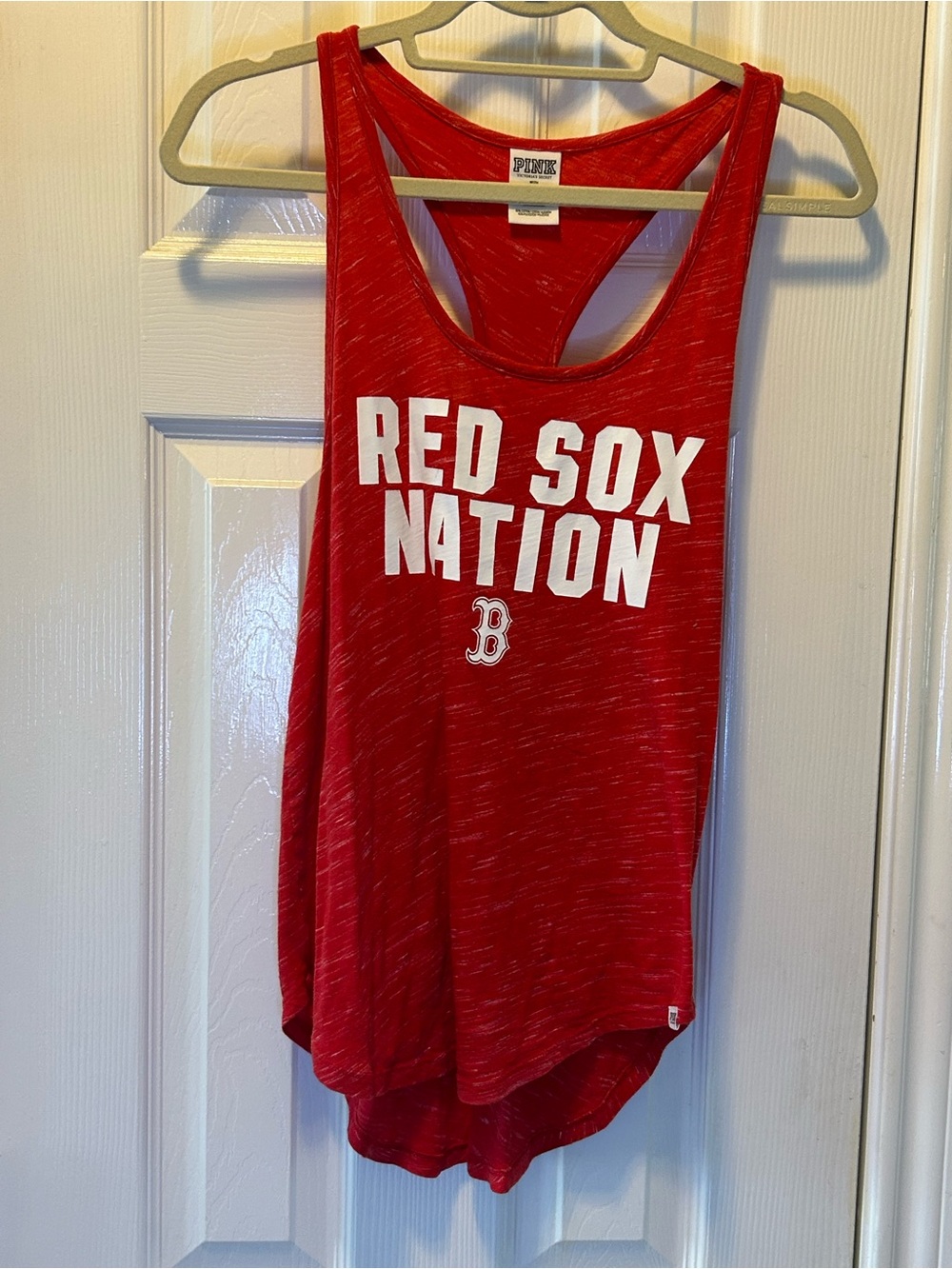 PINK Victoria's Secret Red Sox Nation Scoop Neck tank Vintage